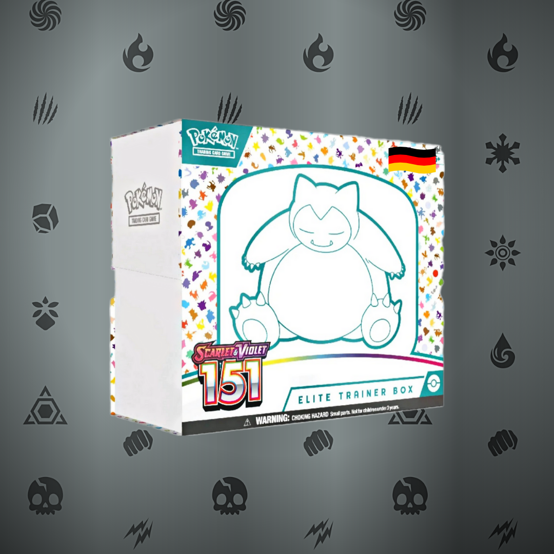 Pokemon Karmesin & Purpur - 151 - Top Trainer Box (deutsch)