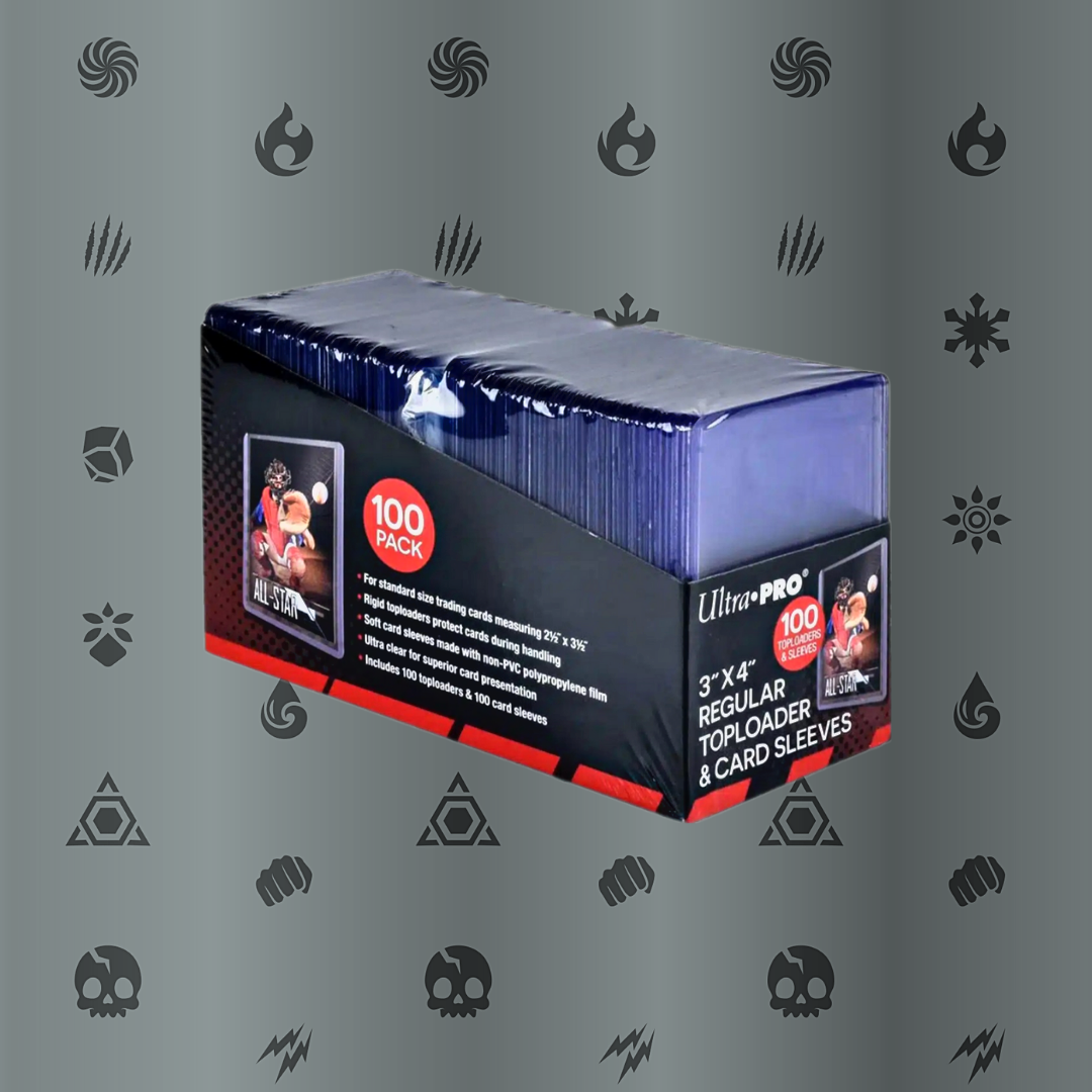 25 Toploader Central Sleeve Rígido Card Carta Pokémon Magic | MercadoLivre - Foto 7