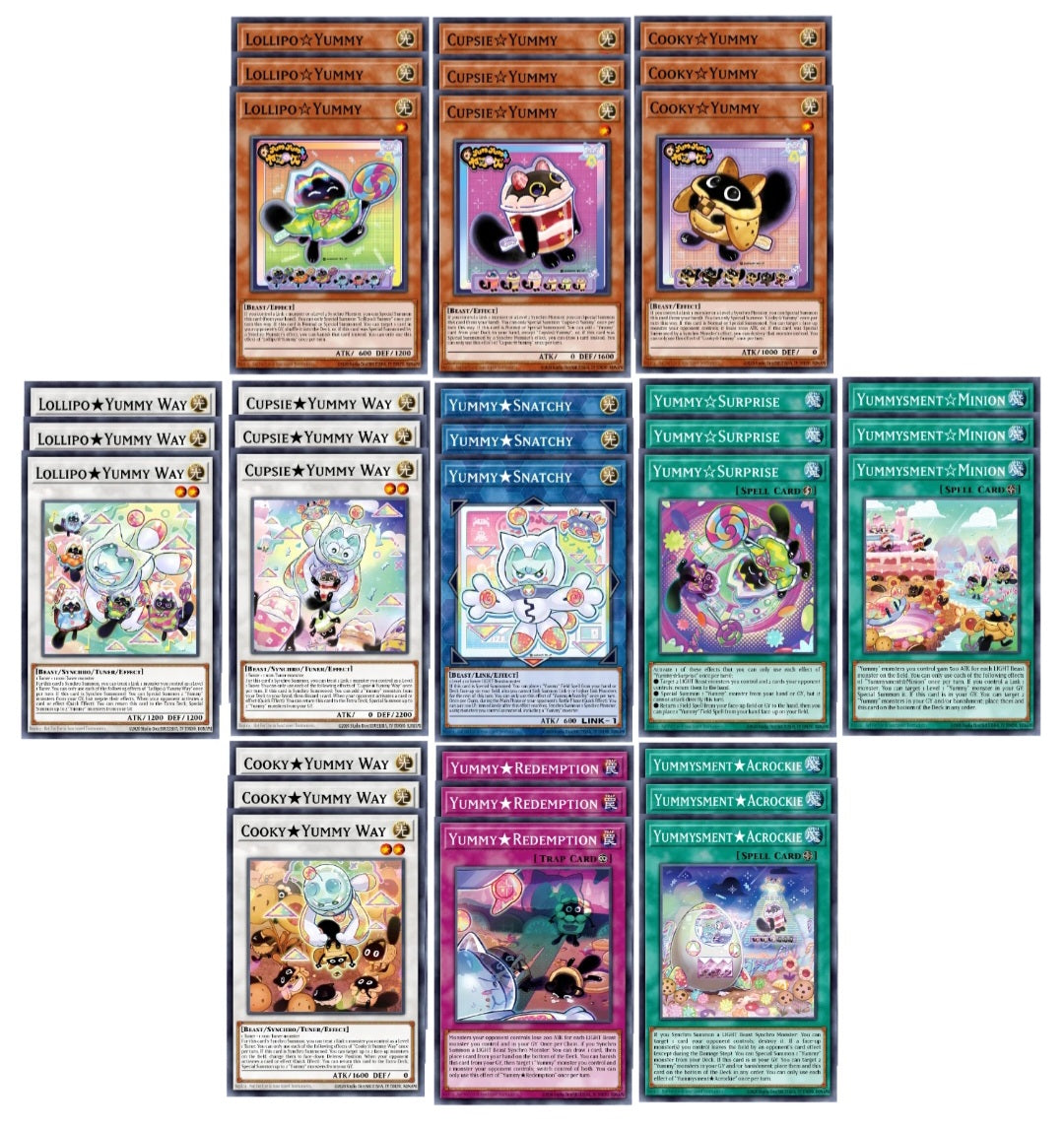Komplettes Yummy Deck Core/Deutsch Komplettes Yummy Deck Core/Deutsch