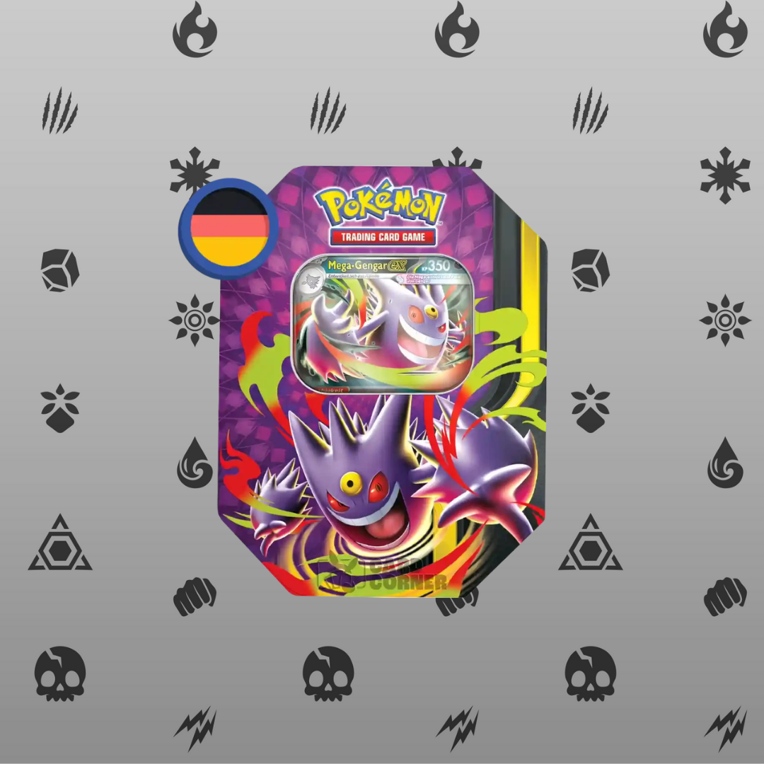 Pokemon Mega Gengar Ex Tin - Deutsch